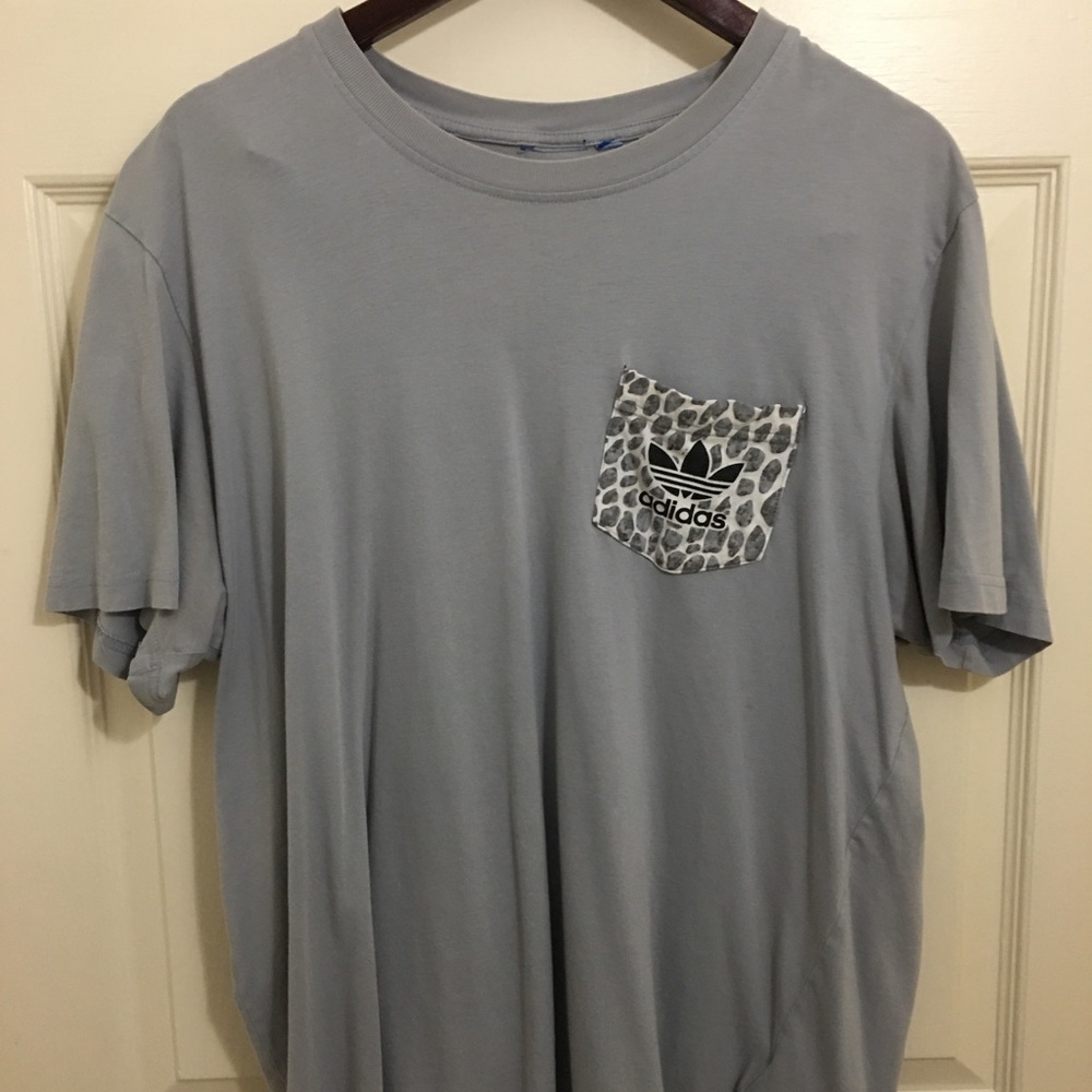 Adidas Gray short sleeve